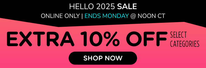 Hello 2025 Sale! Online Only - Extra 10% off Appliances and More - Ends 1/6 @ Noon