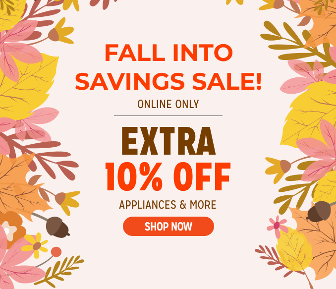 72 Hour Sale- extra 10% off appliances & more