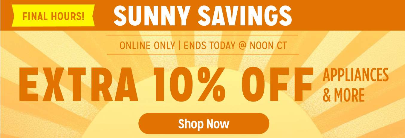 Mom's Gonna Love It! Extra 10% off appliances & more