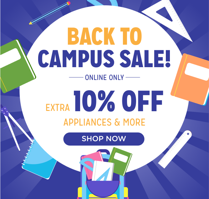 back to campus sale