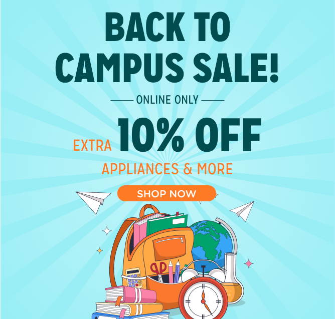 back to campus sale
