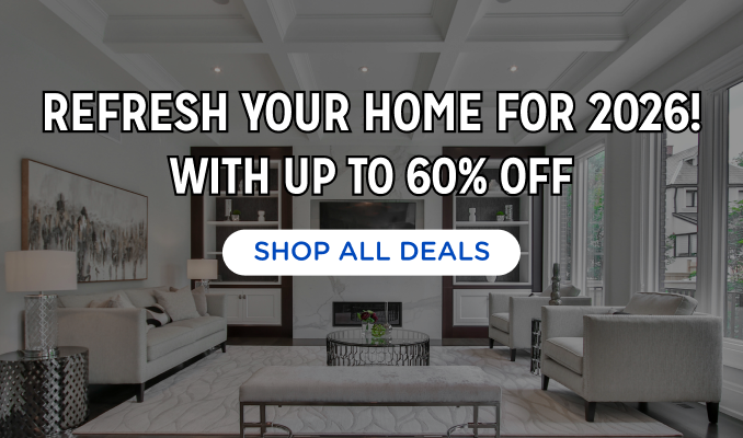 Refresh Your Home for 2026! With up to 60% off