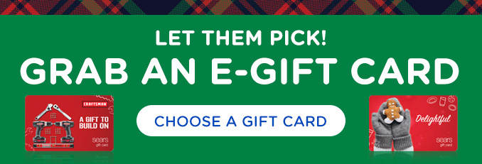 Let them pick! Grab an e-gift card