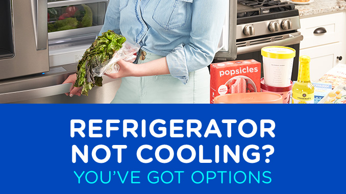Refrigerator not cooling? You've got options