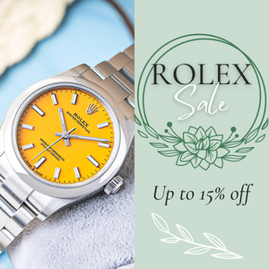 Rolex Sale Up to 15% Off
