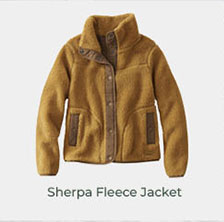 Sherpa Fleece Jacket