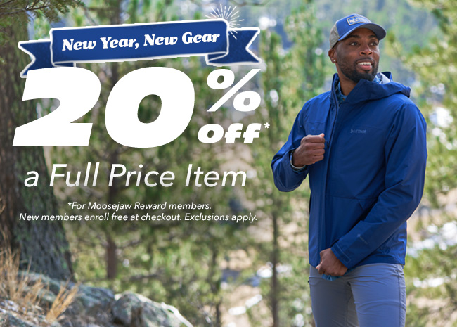 20% off a full-price item