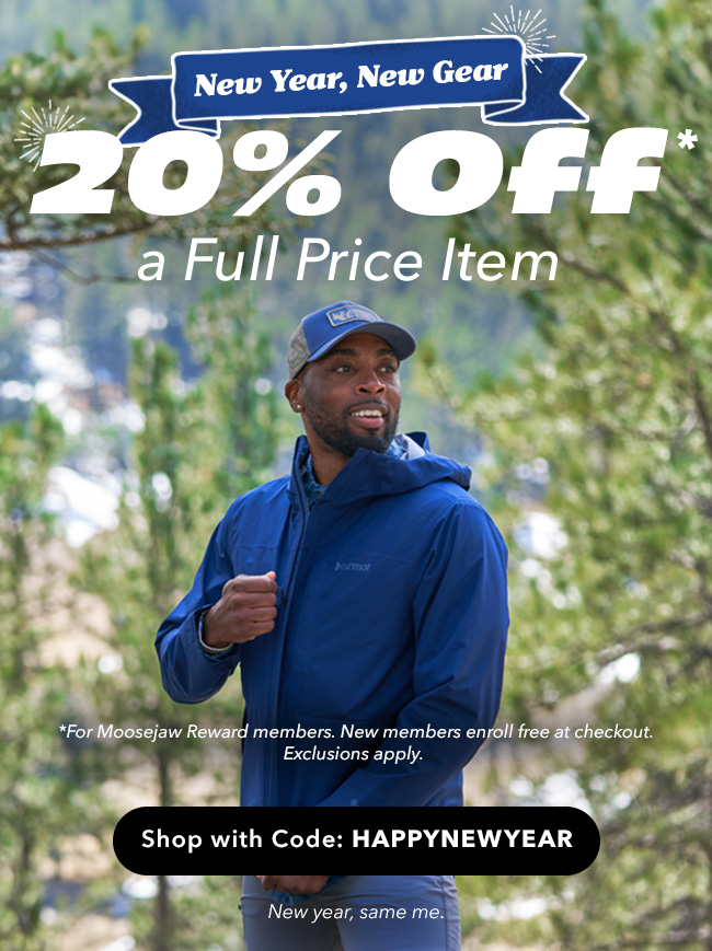 20% off a full-price item