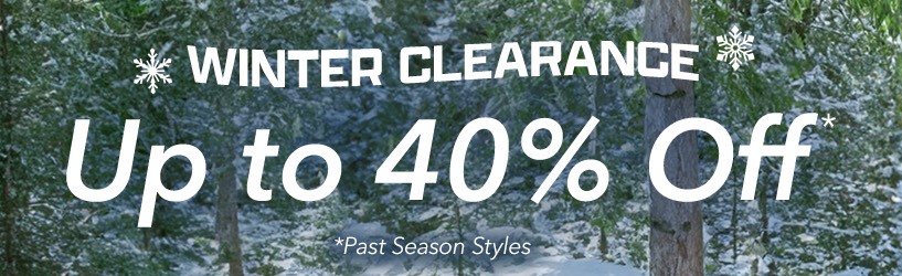 Winter Clearance. Nice.