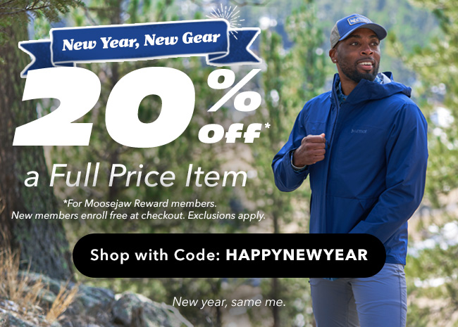 20% off a full-price item