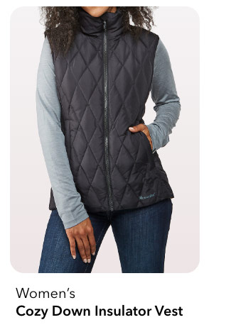 Women's Cozy Down Insulator Vest