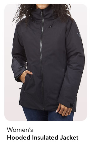 Women's Hooded Insulated Jacket