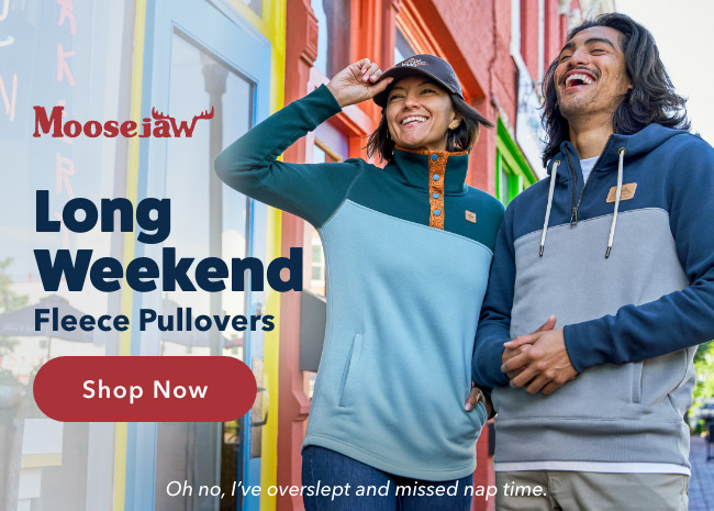 Moosejaw Long Weekend Fleece Pullovers