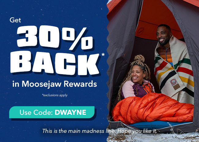 Get 30% back right now.