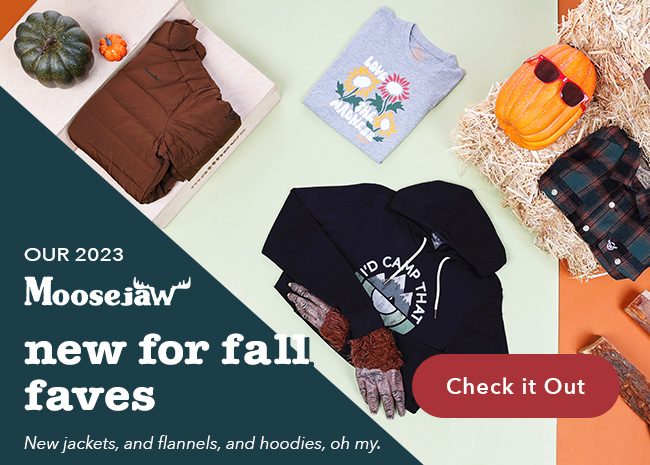 Our 2023 Moosejaw New for Fall Faves