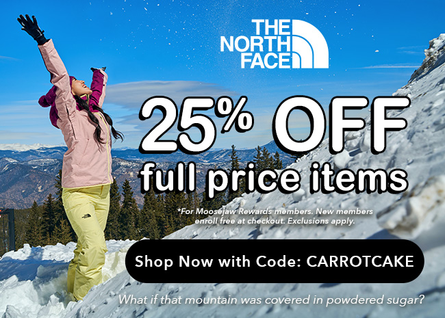 The North Face - 25% off Full Price Items