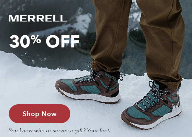 30% off Merrell