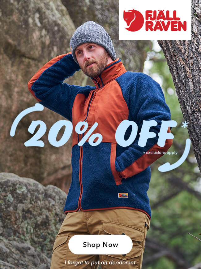 20% Off Fjallraven