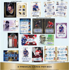2023/24 Leaf Ultimate Hockey Hobby 10-Box Case - 10 Spot Random Box Break #1