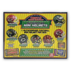 2023 TriStar Hidden Treasures Autographed Football Mini Helmet Hobby Box