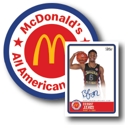 2023 Topps McDonald's All American Chrome Basketball Hobby Box