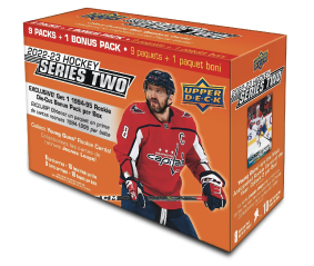 2022/23 Upper Deck Series 2 Hockey 10-Pack Mega Box