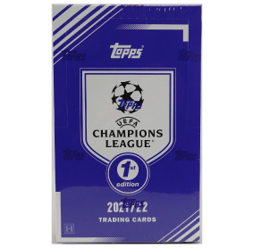 2021/22 Topps UEFA Champions League Collection 1st Edition Soccer Hobby Box