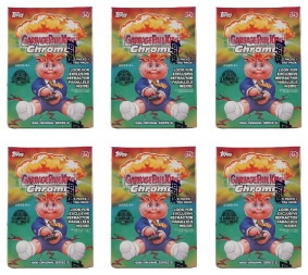 Topps Garbage Pail Kids Chrome Series 6 Blaster Box (Lot of 6)