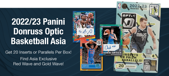 2022/23 Panini Obsidian Basketball Asia Box | Each box contains Two Exclusive Parallels, One Insert or Autograph, and Three Base Asia Cards!