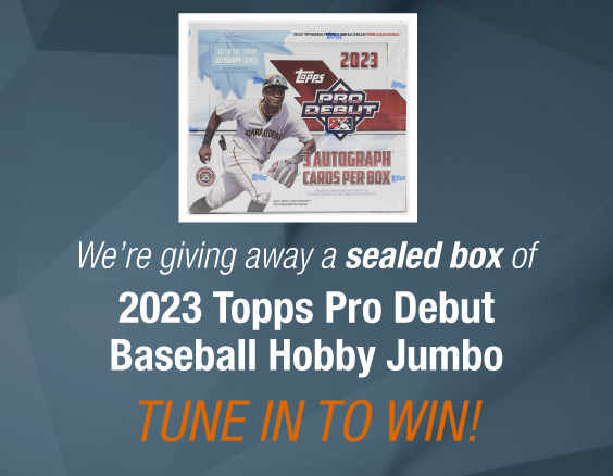 Dave & Adam's The Chase | We're giving away a sealed box of 2023 Topps Pro Debut Baseball Hobby Jumbo! Tune in to win!