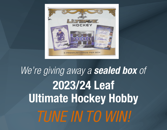 Dave & Adam's The Chase | We're giving away a sealed box of 2023/24 Leaf Ultimate Hockey Hobby! Tune in to win!