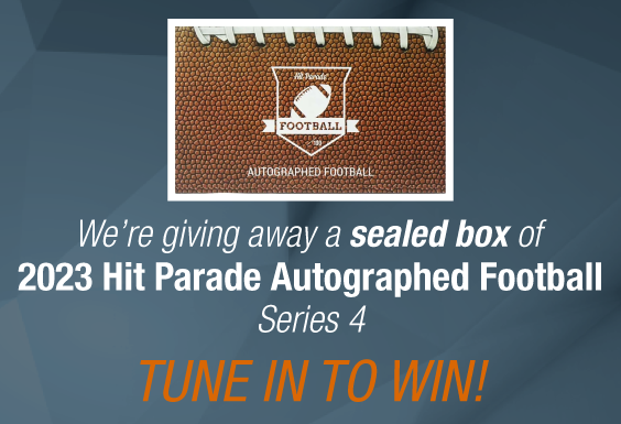 Dave & Adam's The Chase | We're giving away a sealed box of 2023 Hit Parade Autographed Football Series 4 Hobby! Tune in to win!