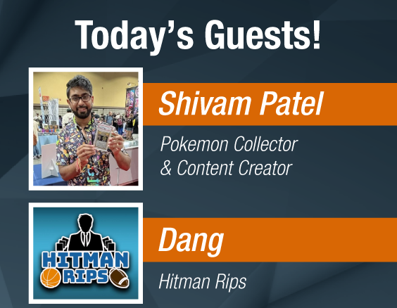 Dave & Adam's The Chase | Today's Guests - Shivam Patel, Pokemon Collector & Content Creator and Dang from Hitman Rips!