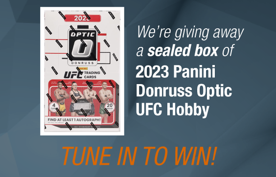Dave & Adam's The Chase | We're giving away a sealed box of 2023 Panini Donruss Optic UFC Hobby! Tune in to win!