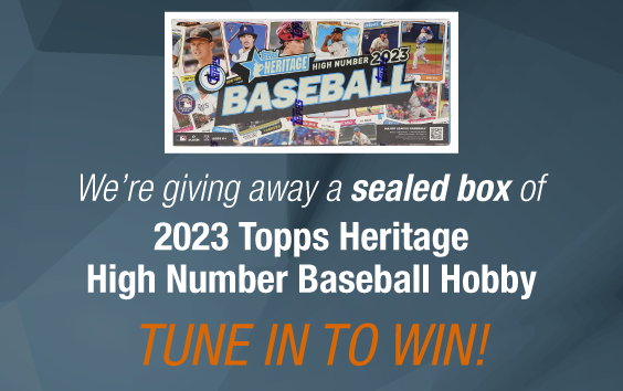 Dave & Adam's The Chase | We're giving away a sealed box of 2023 Topps Heritage High Number Baseball Hobby! Tune in to win!