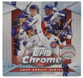 2022 Topps Chrome Update Series Baseball Mega Box