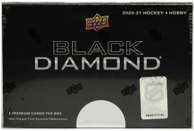2020/21 Upper Deck Black Diamond Hockey Hobby Box
