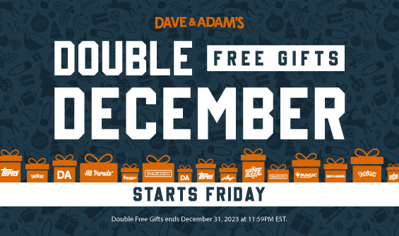 Dave & Adam's Double Free Gifts December | Starts Friday