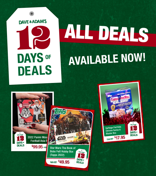 Dave & Adam's 12 Days of Deals - All Deals Available Now!