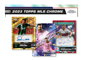 2023 Topps MLS Major League Soccer Chrome Soccer Hobby Box