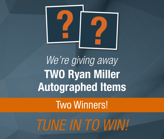 Dave & Adam's The Chase | We're giving away a sealed box of TWO Ryan Miller Autographed Items! Tune in to win!