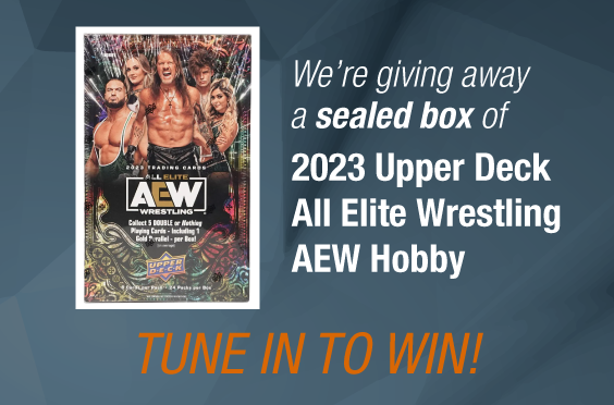 Dave & Adam's The Chase | We're giving away a sealed box of 2023 Upper Deck All Elite Wrestling AEW Hobby! Tune in to win!