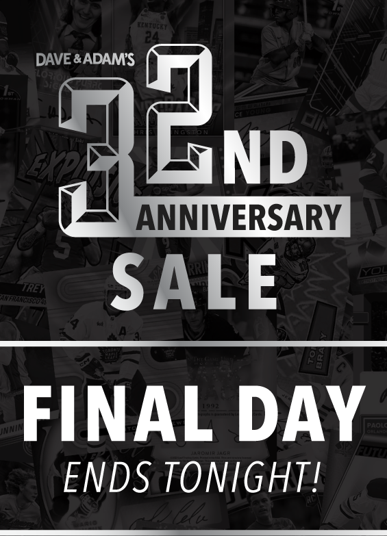 Dave & Adam's 32nd Anniversary Sale | Wave Two Starts Now!