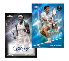 2021 Topps Chrome Tennis Hobby LITE Box