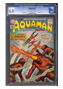 Aquaman #1 CGC 6.0 (C-OW)