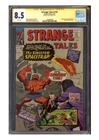 Strange Tales #132 Stan Lee Signature Series CGC 8.5 (W)