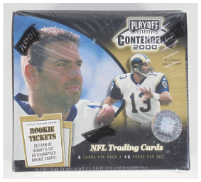 2000 Playoff Contenders Football Hobby Box