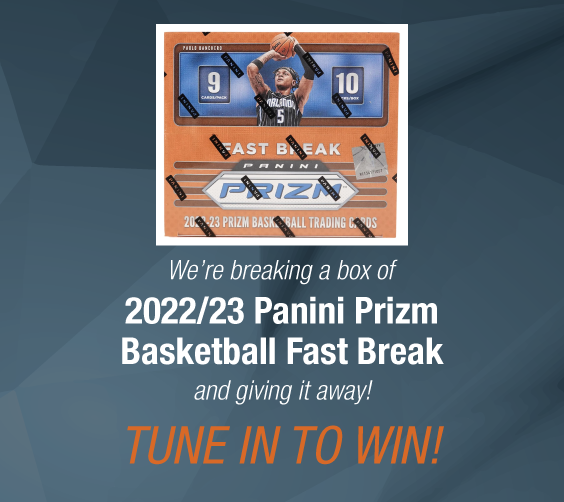 Dave & Adam's The Chase | We're breaking a box of 2022/23 Panini Prizm Basketball Fast Break and giving it away! Tune in to win!