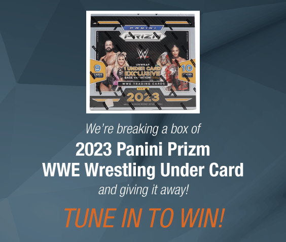 Dave & Adam's The Chase | We're breaking a box of 2023 Panini Prizm WWE Wrestling Under Card and giving it away! Tune in to win!