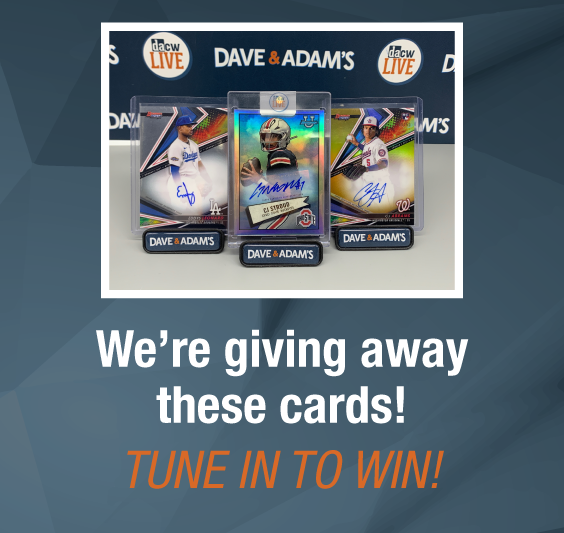 Dave & Adam's The Chase | We're giving away these cards! Tune in to win!